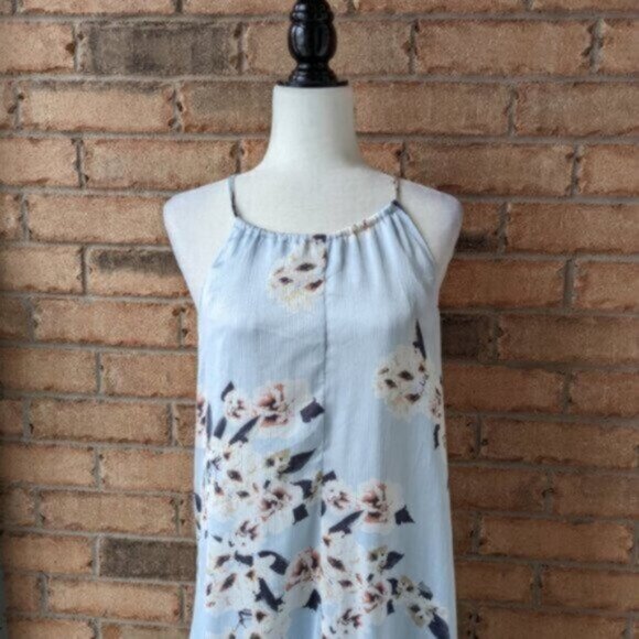 Dynamite blue floral maxi dress - Picture 3 of 8